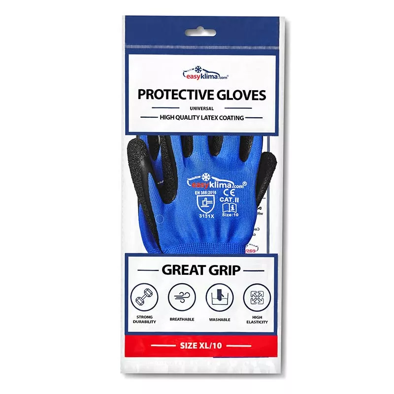 EasyKlima Protective Gloves - EasyKlima Repair and top up the R134a or R12  type air conditioning in your car with gas.